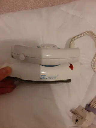 Plancha de viaje vapor