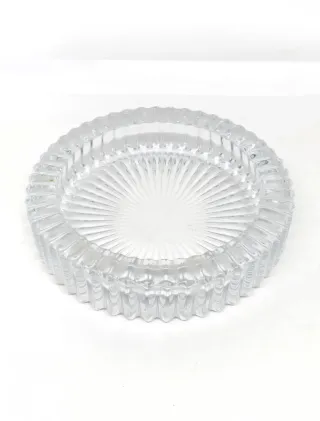 Cenicero de cristal vintage