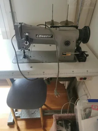 Máquina de coser LONSEW para telas gruesas