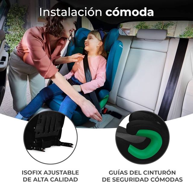 Silla Coche Kinderkraft JUNIOR FIX Isofix