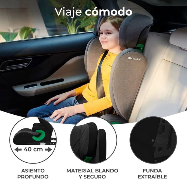 Silla Coche Kinderkraft JUNIOR FIX Isofix