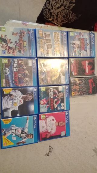 Lote de juegos play 4 y psp