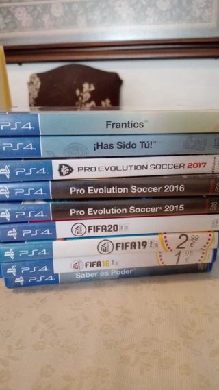 Lote de juegos play 4 y psp