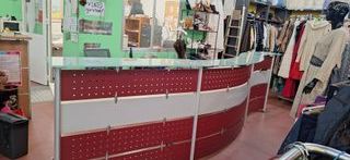 Mostrador de oficina curvo