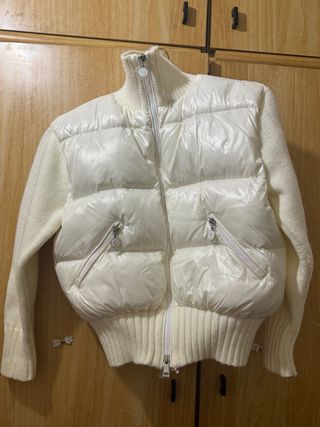 Chaqueta Moncler Lana Blanca