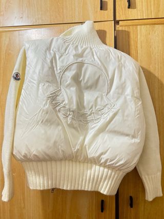 Chaqueta Moncler Lana Blanca