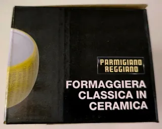 Formaggiera Parmigiano Reggiano in ceramica