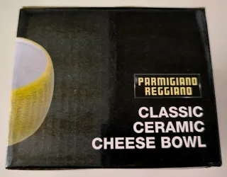 Formaggiera Parmigiano Reggiano in ceramica