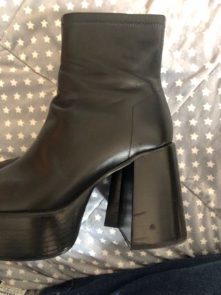 Botines Zara Piel Plataforma