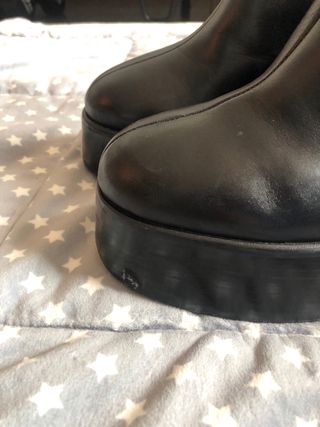 Botines Zara Piel Plataforma