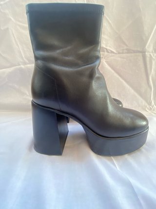 Botines Zara Piel Plataforma