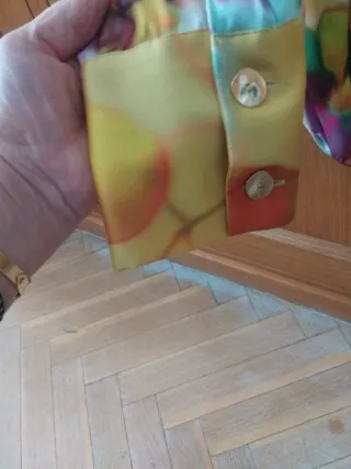 Blusa Zara Multicolor Talla M