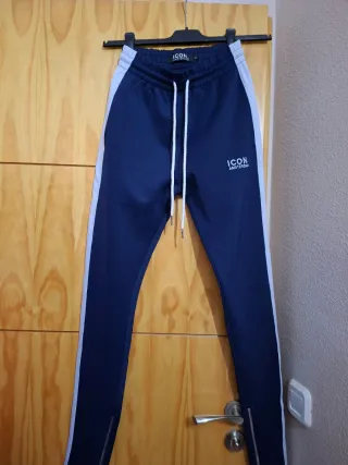 Icon.Amsterdam Pantalón Chándal Azul Talla XS