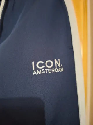 Icon.Amsterdam Pantalón Chándal Azul Talla XS