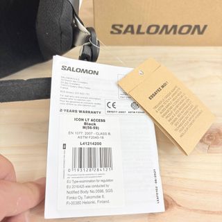 Salomon ICON LT ACCESS Casco Esquí Mujer Negro M