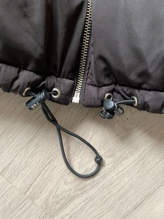 Abrigo acolchado Pull&Bear negro