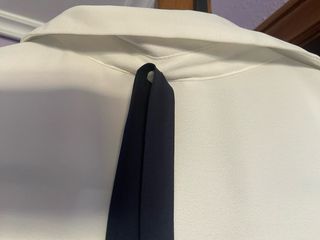 Blusa blanca sin mangas talla L