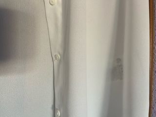 Blusa blanca sin mangas talla L