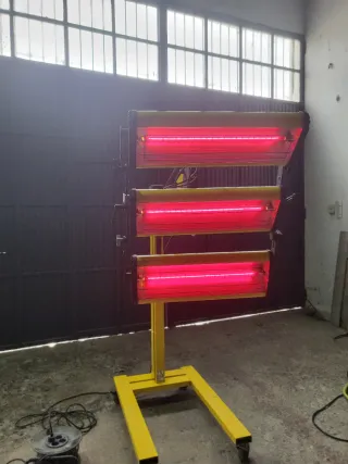 Lámpara Secado Infrarrojo Chapa y Pintura