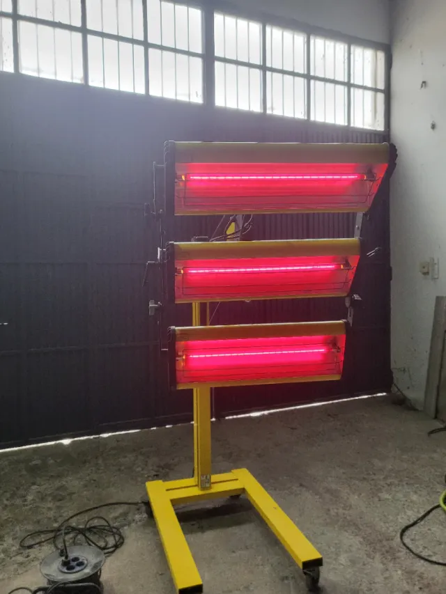 Lámpara Secado Infrarrojo Chapa y Pintura