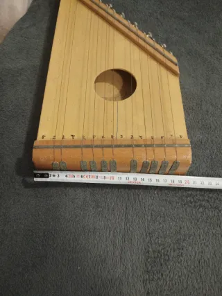 Cítara/Arpa 15 cuerdas vintage