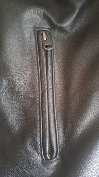 Chaqueta de piel para moto casi nueva