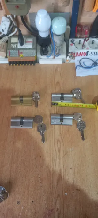 Lote 4 Bombines Pera 30/30 Llave Normal