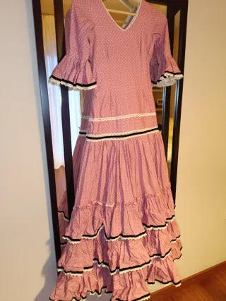 Traje de flamenca volantes