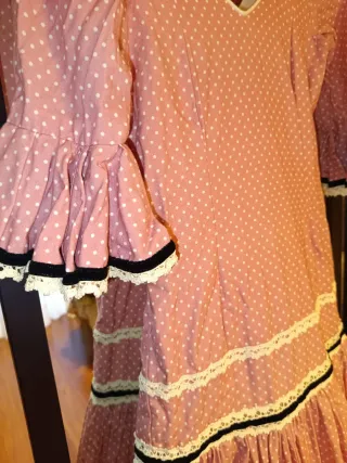Traje de flamenca volantes