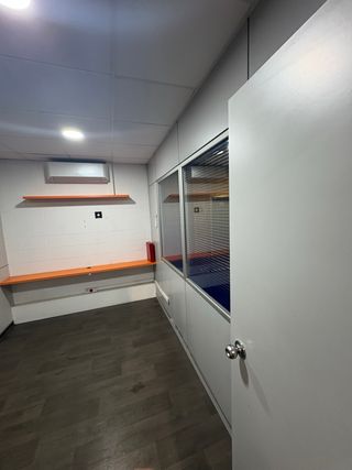 Oficina modular con aire acondicionado