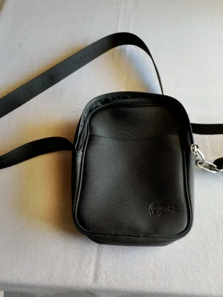 Bandolera Lacoste Negra