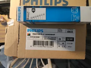 Bombillas Philips Máster (PL-C 26W/840/4P)