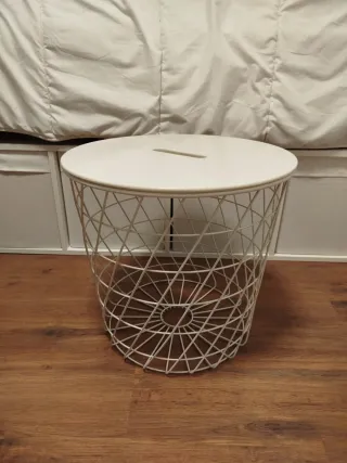 Mesita auxiliar redonda Ikea