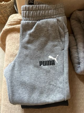 Pantalón PUMA gris niño 7-8 años