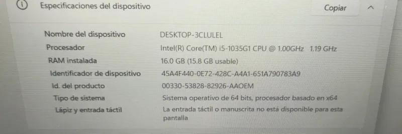 Dell Vostro 15.6 10th Gen Laptop afbeelding 5