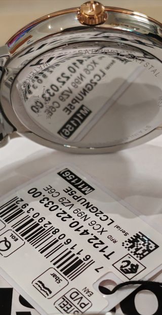 Reloj Tissot Carson 40mm Oro y Plata