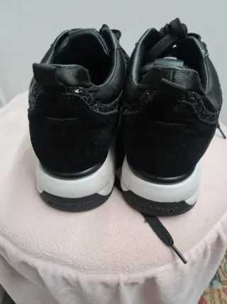 Scarpe Alberto Guardiani glitter nere