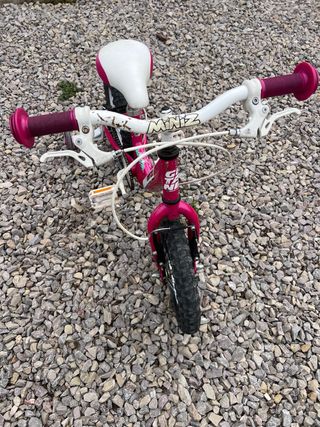 Bicicleta infantil 12” niña rosa