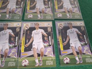 Lote 8 Cromos Huijsen Real Madrid Nuevo Fichaje