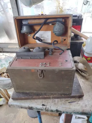 Teléfono Antiguo Ejército Español