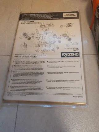 Coche RC Gasolina Porsche Kyosho