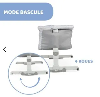 Culla Chicco Next 2 Me Dream Grigia