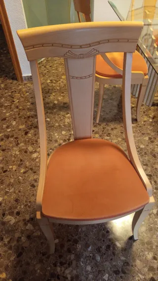 Mesa comedor + 6 sillas+ mesa de centro