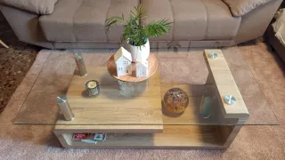 Mesa comedor + 6 sillas+ mesa de centro