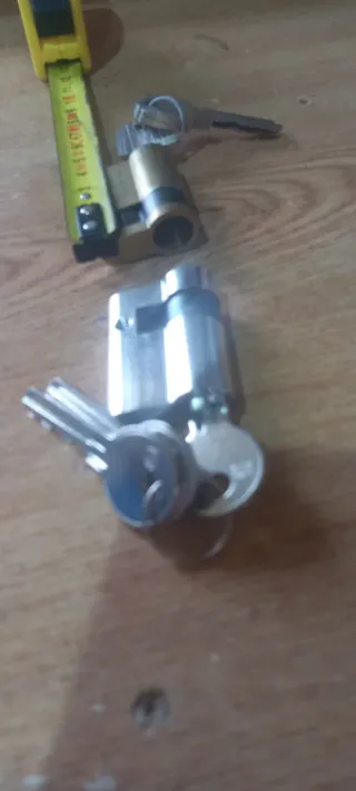 Bombín 30mm pera + 2 llaves