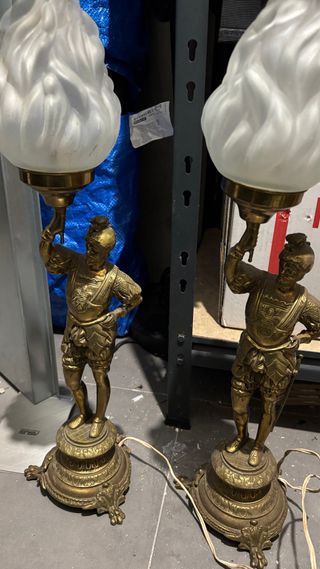 Lámpara Guerrero Bronce