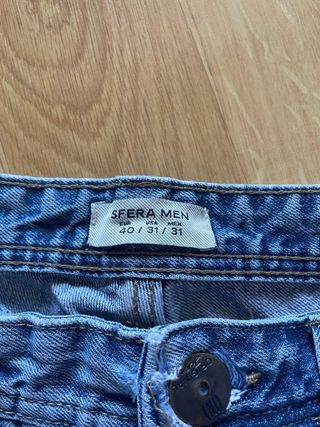 Pantalón Sfera Hombre Talla 40 Azul