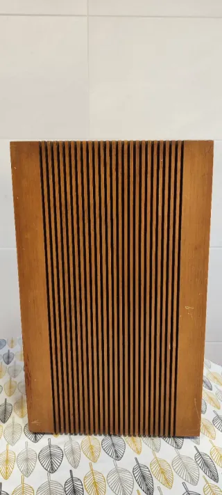 Altavoces Vintage Madera