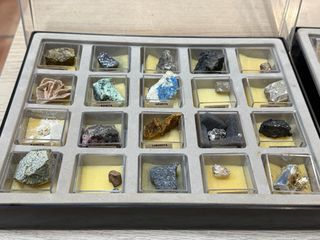 Collezione di minerali