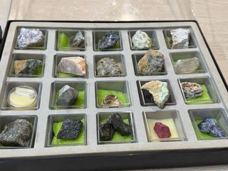 Collezione di minerali